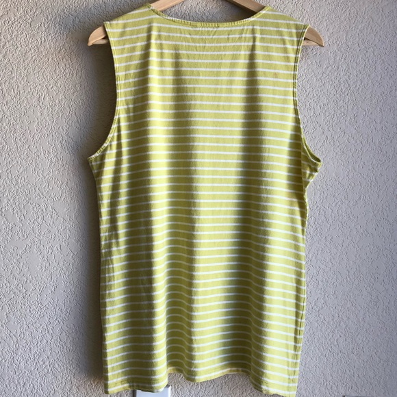 Banana Republic Stripe Sleeveless Top - XL - Picture 2 of 8